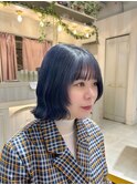 アンブレラカラー/ブルーラベンダー/ボブ/韓国/浦和/南浦和93