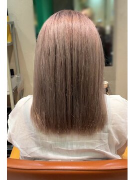 ネオンズ 南郷18丁目店(NEON´S) 【札幌白石 ハイトーンカラー(ピンクベージュ)松本 凌弥】