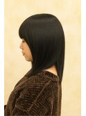 黒髪ロング