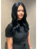 リア(Li'a)&nbsp;ネイビーブルー＋ケアブリーチ