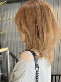 ミディアムヘア/暗めカラー/グランマッシュ/銀座駅