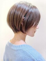セイドット オモテサンドウ(Say. omotesando) Say.ショートボブ丸みショートレイヤーショートアッシュブロンド