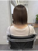 ◆◇白髪染めに見えないカラー切りっぱなしボブ◇◆