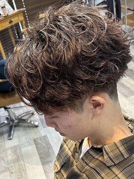 コル アサヒカワ(col asahikawa) 無造作シャドウパーマ