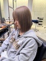 ストゥー(StueW.)&nbsp;ダブルカラー15／ミルクティーベージュ