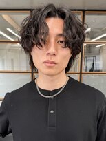 ソアメンズ 渋谷(soar men's)&nbsp;無造作アップバング◎波巻きツイストスパイラル大人