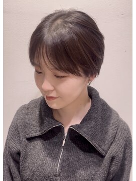 ステアケース ギンザセブン(stair:case ginza7) 大人可愛いハンサムショート×透明感カラー