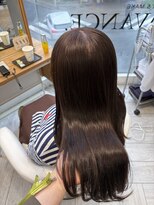アヴァンス 広島本通店(AVANCE.)&nbsp;着物ヘア/大人ガーリー/ダークアッシュ/似合わせカット/広島
