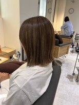 ルディー バイ ヘアーポケット(rudii by HAIR POCKET)&nbsp;切りっぱなしボブ×ハイライト♪