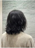 ロングパーマ