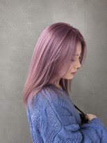 オーブ ヘアー アクト 八女店(AUBE HAIR act)&nbsp;透明感ピンクラベンダー