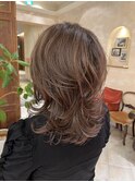 レイヤーカット小顔カット大人ヘア髪質改善30代40代50代銀座