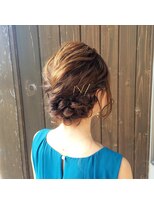 ホルムヘア(holm hair) お呼ばれヘアースタイル