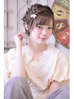 メイズ(MAZE)&nbsp;ショートボブの編みこみアレンジ【メイズ東中野・鍛原志行】