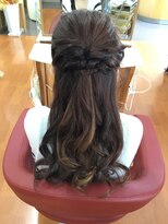 キュアラ(CUARA)&nbsp;ハーフアップ