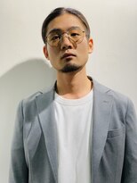 クロムトウキョウ ザ バーバー 新宿本店(CHROM TOKYO the Barber)&nbsp;2ブロックマンバンヘア