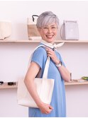【えがお美容室】40代50代に人気☆白髪も素敵なヘルシーショート