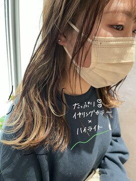 ふぅ(fuu.) イヤリングカラー　ハイライト