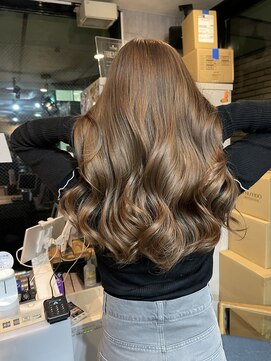 ラフ(LAFF) #黒髪#ボブルフ#ネビージュ#小顔#ワンレン