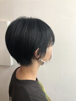シア(sia) ブルーブラック/コンパクトショート