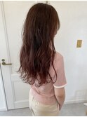 ロングピンクヘア
