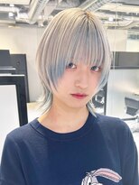 アルバム 池袋(ALBUM)&nbsp;インナー裾カラー_チェリーブラウンフェミニンロング_9409