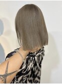 オリーブを足してまろやかなカラーに_mellow olive beige_