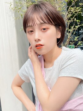 サンド 表参道(sand) 前下がりショートボブ大人可愛い表参道