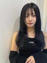 シツ(situ)&nbsp;ブルーブラック×レイヤーカット