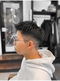 【IRIE HAIR赤坂】メンズカット×束感×アップバングショート