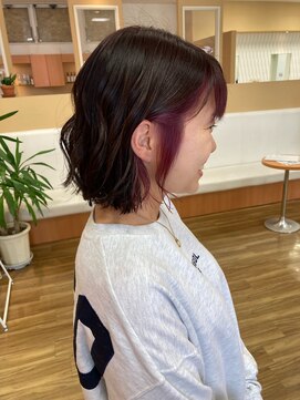 ヘアポジション 十文字店 HAIR Position　 インナーカラー☆