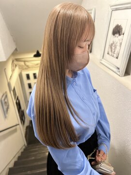 ラクレ(d.la cle) つやつやミルクティーベージュ【ラクレ/西大分】