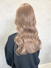 セシルヘアー(CECIL hair) 韓国ヘア×ミルクティーベージュカラー　下北沢