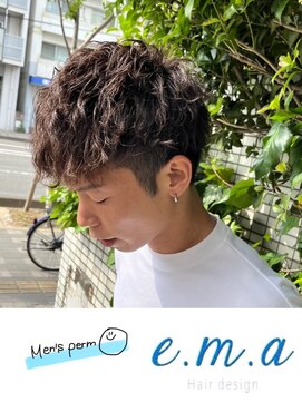 エマヘアデザイン(e.m.a Hair design) メンズカット