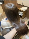 髪質改善ストレート