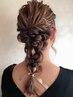 【シーンに合ったカワイイ・カッコイイ】パーティヘアセット￥4000