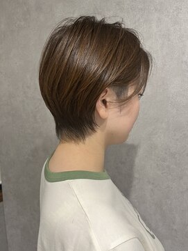 ハクバイジェービー 稲毛(hak by jb) 前髪/マチルダボブ/ピンクベージュ/インナーグレージュ[稲毛駅]