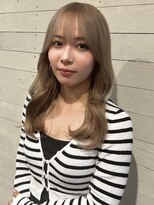 ルノン(LUNON)&nbsp;ミルクティーベージュ/ハイトーン／ブリーチカラー