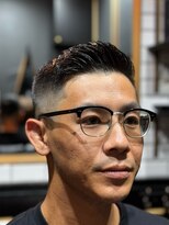 オトコデザイン(OTOKO DESIGN)&nbsp;フェードカット　アップバング　メンズ