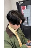 韓国風ナチュラルセンターパート