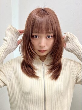 ガーデン 渋谷(GARDEN) くびれミディ.韓国.韓国ヘア.レイヤーカット.ミディアムレイヤー