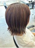 白髪ぼかしハイライト