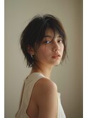 ボブ/ショート/ショートボブ/顔まわりカット【lana hair/新宿】
