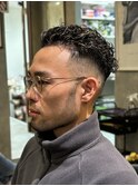 店長【橋本】オールバックパーマ