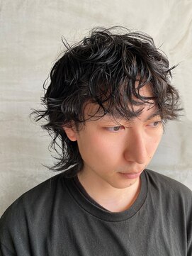 アンディ ニジュウサンド クリエイション(and D 23℃ creation) メンズパーマ/ウルフ/大人男子ヘア/時短スタイリング