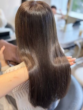 スティル ヘアアンドアイラッシュ(STILL hair&eyelash) 【美髪×透け感】オリーブベージュ