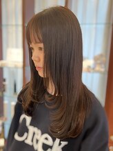 ブランシェ JR勝川駅南口店(BRANCHE) ブラウンベージュ/透明感カラー/レイヤーカット/髪質改善カラー