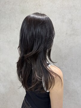 トレノ(Treno.) 韓国風ハッシュロングレイヤー　Treno.吉祥寺