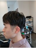 束感ショートマッシュ