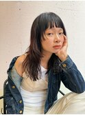 ニュアンスパーマ/暗髮/フェイスレイやー